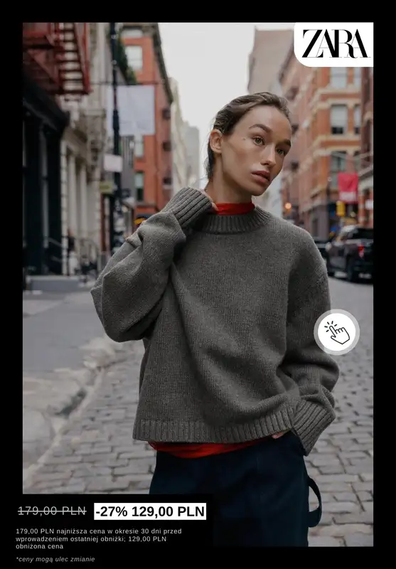 Zara - gazetka promocyjna WYPRZEDAŻ dla niej od poniedziałku 29.12  - strona 3