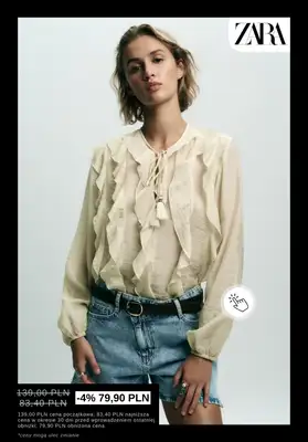 Zara - gazetka promocyjna WYPRZEDAŻ dla niej od poniedziałku 29.12  - strona 7