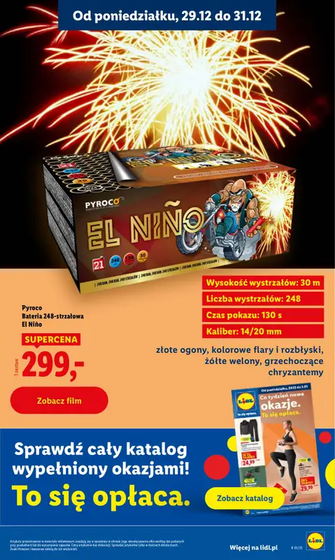 Lidl - gazetka promocyjna Oferta od poniedziałku od poniedziałku 29.12 do środy 31.12 - strona 21