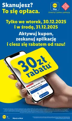 Lidl - gazetka promocyjna Oferta od poniedziałku od poniedziałku 29.12 do środy 31.12 - strona 6