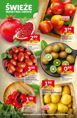 Auchan - gazetka promocyjna Wielkie Przeboje Cenowe Supermarket od piątku 02.01 do środy 07.01 - strona 3