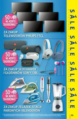 Auchan - gazetka promocyjna Wielkie Przeboje Cenowe Hipermarket od piątku 02.01 do środy 07.01 - strona 31