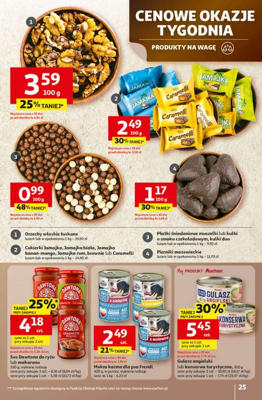 Auchan - gazetka promocyjna Wielkie Przeboje Cenowe Hipermarket od piątku 02.01 do środy 07.01 - strona 25