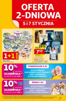 Auchan - gazetka promocyjna Wielkie Przeboje Cenowe Hipermarket od piątku 02.01 do środy 07.01 - strona 3
