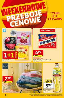 Auchan - gazetka promocyjna Wielkie Przeboje Cenowe Hipermarket od piątku 02.01 do środy 07.01 - strona 2