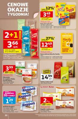 Auchan - gazetka promocyjna Wielkie Przeboje Cenowe Hipermarket od piątku 02.01 do środy 07.01 - strona 22