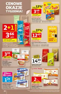 Auchan - gazetka promocyjna Wielkie Przeboje Cenowe Hipermarket od piątku 02.01 do środy 07.01 - strona 22