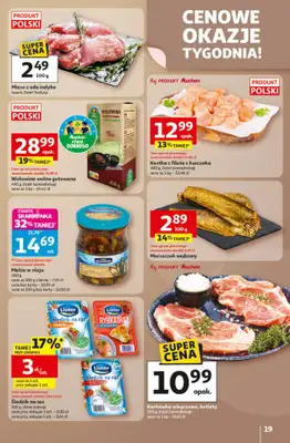 Auchan - gazetka promocyjna Wielkie Przeboje Cenowe Hipermarket od piątku 02.01 do środy 07.01 - strona 19