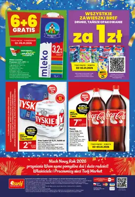 Twój Market - gazetka promocyjna Gazetka od poniedziałku 29.12 do wtorku 06.01 - strona 40