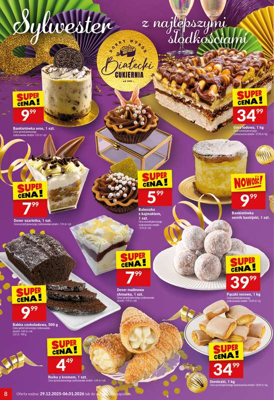 Twój Market - gazetka promocyjna Gazetka od poniedziałku 29.12 do wtorku 06.01 - strona 8