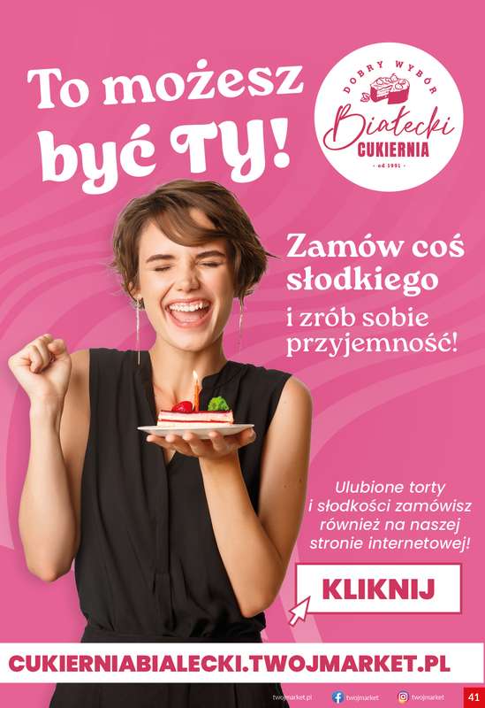 Twój Market - gazetka promocyjna Gazetka od poniedziałku 29.12 do wtorku 06.01 - strona 41