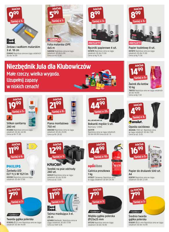 Jula - gazetka promocyjna Gazetka od wtorku 30.12 do środy 14.01 - strona 7