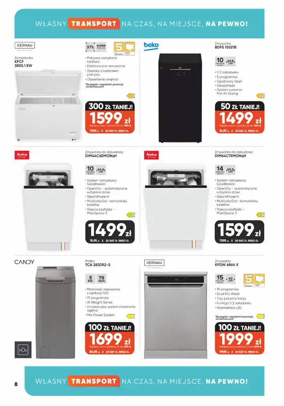 Max Elektro - gazetka promocyjna Gazetka od wtorku 30.12 do środy 28.01 - strona 8