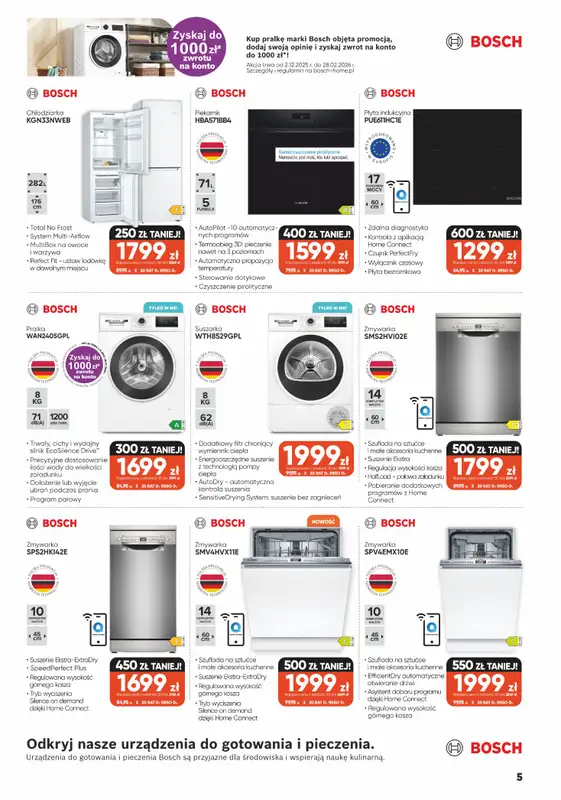 Max Elektro - gazetka promocyjna Gazetka od wtorku 30.12 do środy 28.01 - strona 5