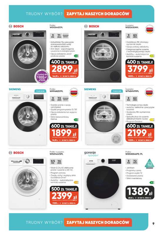 Max Elektro - gazetka promocyjna Gazetka od wtorku 30.12 do środy 28.01 - strona 9