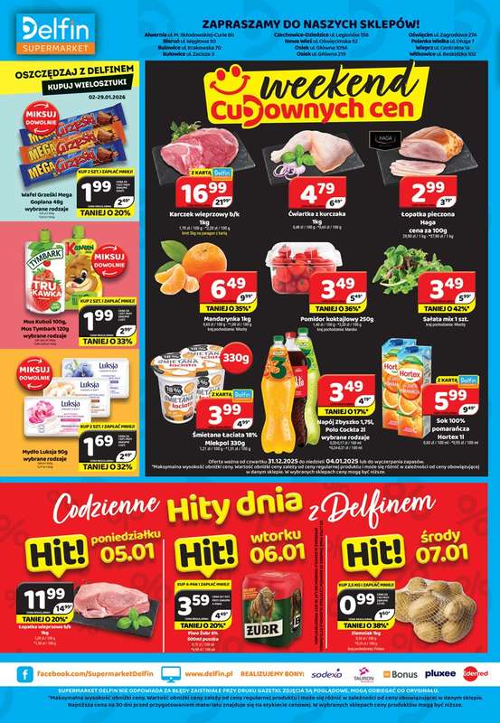 Delfin - gazetka promocyjna Gazetka od wtorku 30.12 do niedzieli 11.01 - strona 8