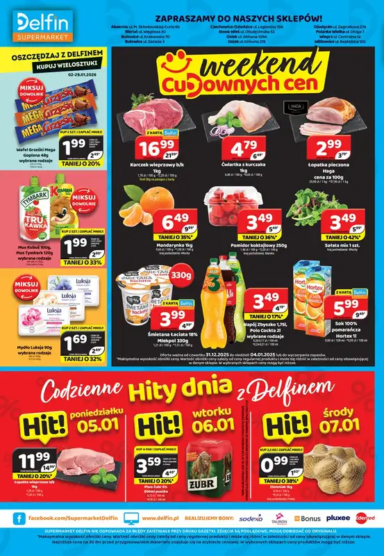 Delfin - gazetka promocyjna Gazetka od wtorku 30.12 do niedzieli 11.01 - strona 8