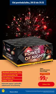 Lidl - gazetka promocyjna Oferta od poniedziałku od poniedziałku 29.12 do środy 31.12 - strona 20