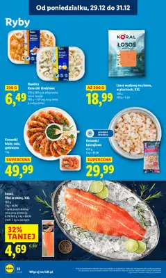 Lidl - gazetka promocyjna Oferta od poniedziałku od poniedziałku 29.12 do środy 31.12 - strona 32