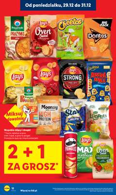Lidl - gazetka promocyjna Oferta od poniedziałku od poniedziałku 29.12 do środy 31.12 - strona 12