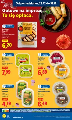 Lidl - gazetka promocyjna Oferta od poniedziałku od poniedziałku 29.12 do środy 31.12 - strona 36