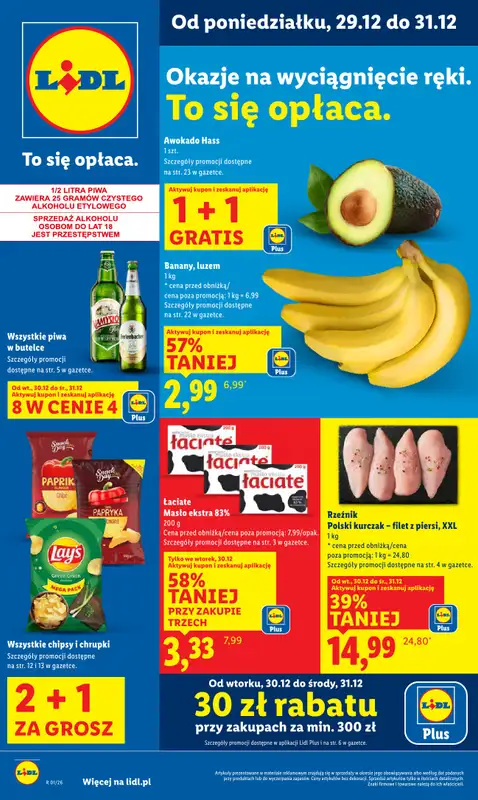 Lidl - gazetka promocyjna Oferta od poniedziałku  