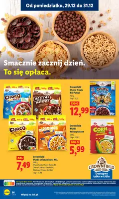 Lidl - gazetka promocyjna Oferta od poniedziałku od poniedziałku 29.12 do środy 31.12 - strona 56