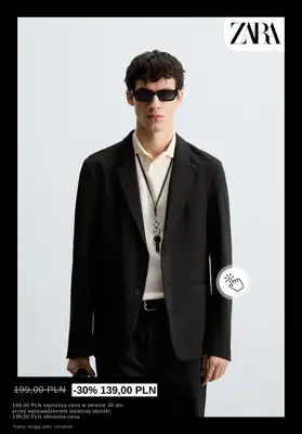 Zara - gazetka promocyjna WYPRZEDAŻ dla niego od wtorku 30.12  - strona 4