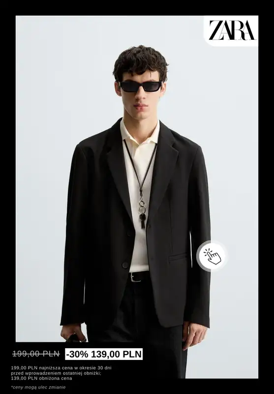 Zara - gazetka promocyjna WYPRZEDAŻ dla niego od wtorku 30.12  - strona 4