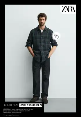 Zara - gazetka promocyjna WYPRZEDAŻ dla niego od wtorku 30.12  - strona 8