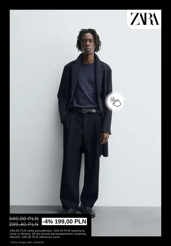 Zara - gazetka promocyjna WYPRZEDAŻ dla niego od wtorku 30.12  - strona 5