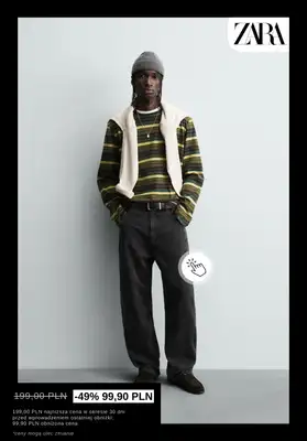 Zara - gazetka promocyjna WYPRZEDAŻ dla niego od wtorku 30.12  - strona 10