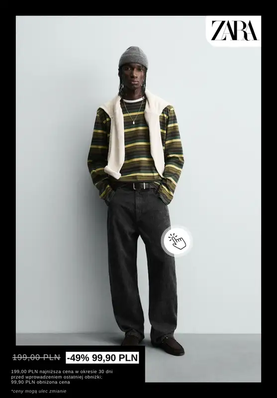 Zara - gazetka promocyjna WYPRZEDAŻ dla niego od wtorku 30.12  - strona 10
