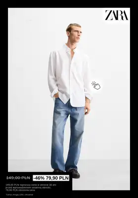 Zara - gazetka promocyjna WYPRZEDAŻ dla niego od wtorku 30.12  - strona 2