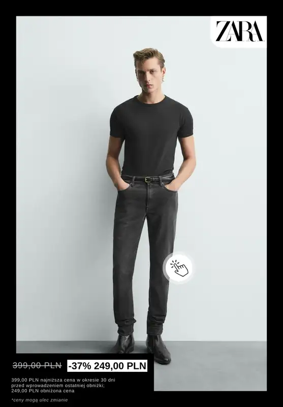 Zara - gazetka promocyjna WYPRZEDAŻ dla niego od wtorku 30.12  - strona 7
