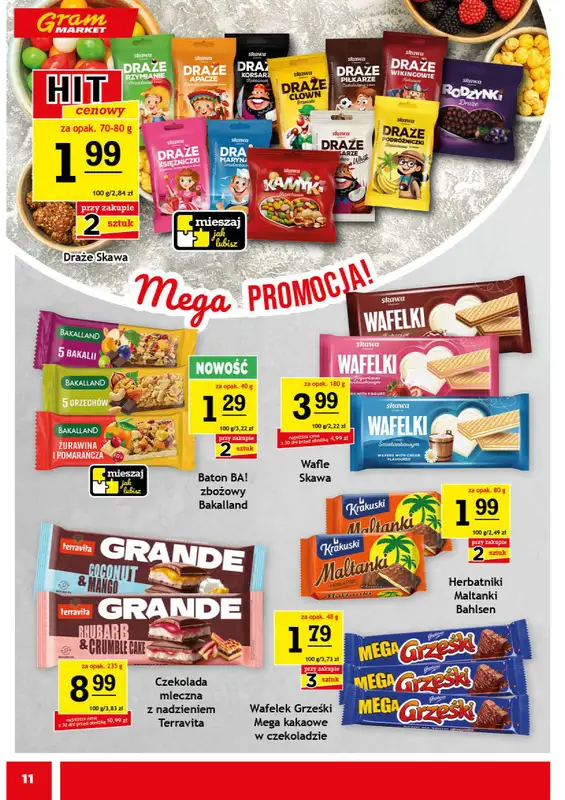 Gram Market - gazetka promocyjna Gazetka od środy 07.01 do wtorku 13.01 - strona 11
