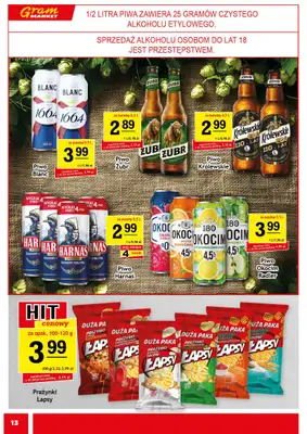 Gram Market - gazetka promocyjna Gazetka od środy 07.01 do wtorku 13.01 - strona 13