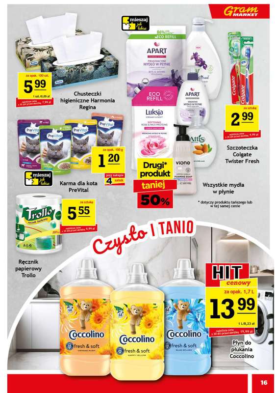 Gram Market - gazetka promocyjna Gazetka od środy 07.01 do wtorku 13.01 - strona 16