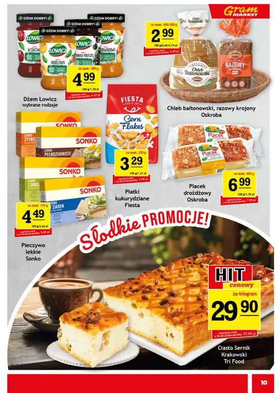 Gram Market - gazetka promocyjna Gazetka od środy 07.01 do wtorku 13.01 - strona 10