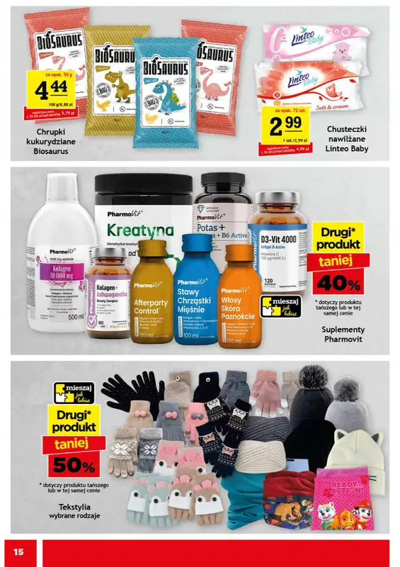 Gram Market - gazetka promocyjna Gazetka od środy 07.01 do wtorku 13.01 - strona 15