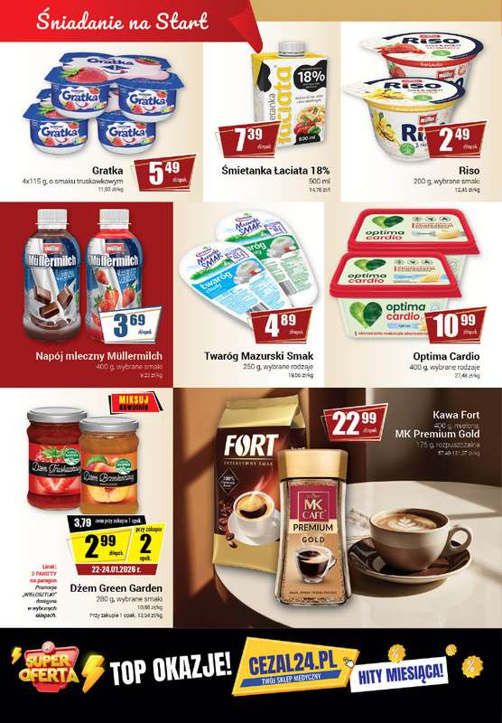 Premium - gazetka promocyjna Gazetka Premium Market Plus od czwartku 15.01 do środy 28.01 - strona 4