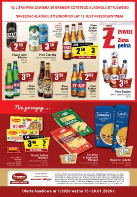 Premium - gazetka promocyjna Gazetka Premium Market Plus od czwartku 15.01 do środy 28.01 - strona 8