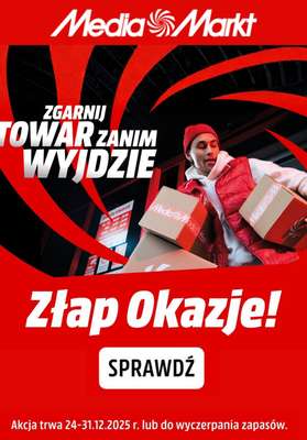 Media Markt - gazetka promocyjna Czyszczenie magazynu od wtorku 30.12 do środy 07.01