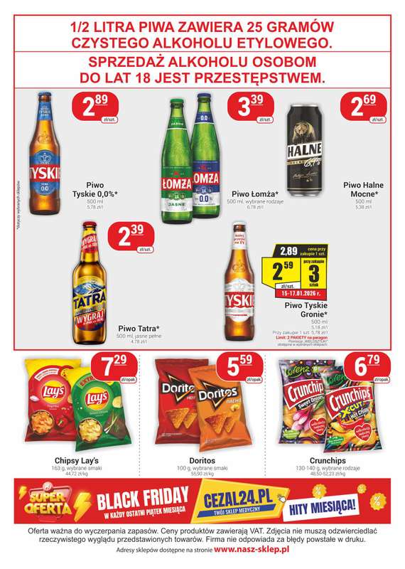 Delikatesy Sezam - gazetka promocyjna Gazetka od czwartku 15.01 do środy 28.01 - strona 4