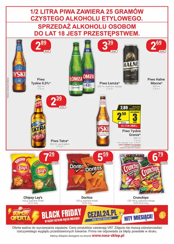 Delikatesy Sezam - gazetka promocyjna Gazetka od czwartku 15.01 do środy 28.01 - strona 4