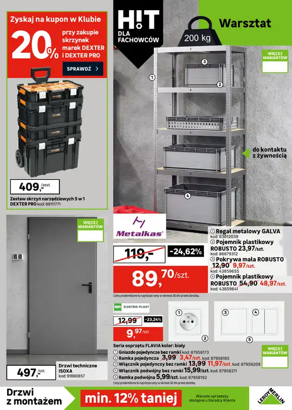 Leroy Merlin - gazetka promocyjna Gazetka od wtorku 30.12 do wtorku 27.01 - strona 25