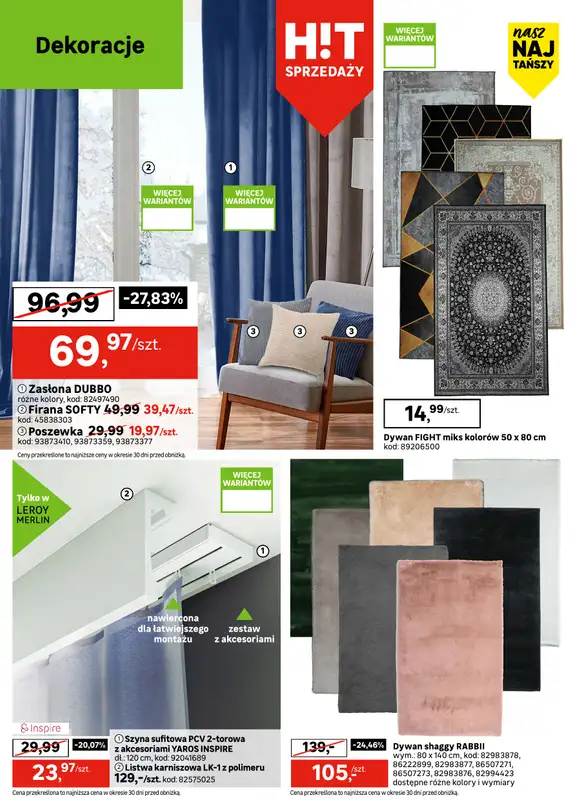 Leroy Merlin - gazetka promocyjna Gazetka od wtorku 30.12 do wtorku 27.01 - strona 18