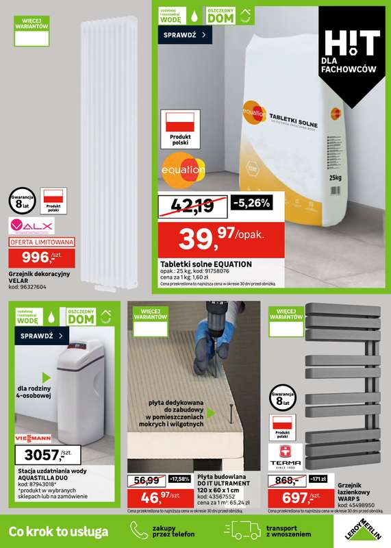 Leroy Merlin - gazetka promocyjna Gazetka od wtorku 30.12 do wtorku 27.01 - strona 29