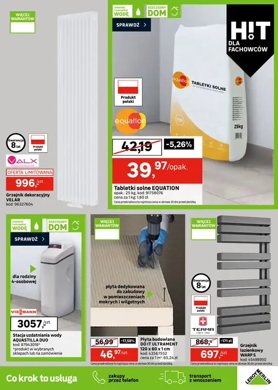 Leroy Merlin - gazetka promocyjna Gazetka od wtorku 30.12 do wtorku 27.01 - strona 29