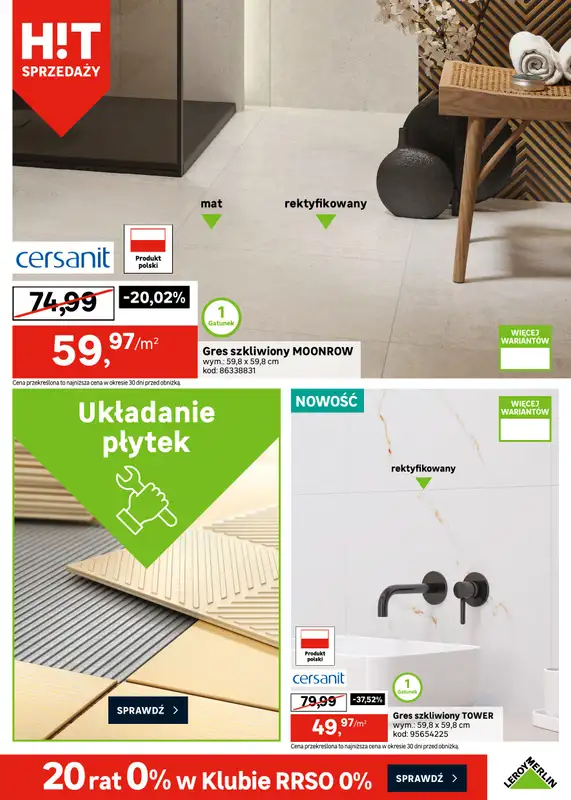 Leroy Merlin - gazetka promocyjna Gazetka od wtorku 30.12 do wtorku 27.01 - strona 13